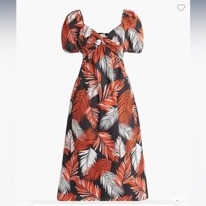 J. Crew Cotton Midi Dress